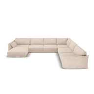 Narożniki - Beżowy narożnik (prawostronny) Vanda – Mazzini Sofas - miniaturka - grafika 1