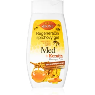 Bione Cosmetics Regeneracyjny żel pod prysznic Med + Q10 260 ml - Kosmetyki do kąpieli - miniaturka - grafika 1