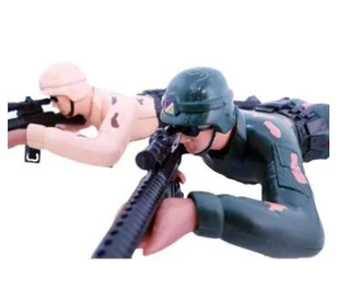 Figurka Żołnierza W Akcji - Czołgający, 15X37 Cm, Model Ak020 - Figurki dla dzieci - miniaturka - grafika 1