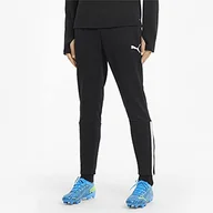 Spodenki męskie - PUMA PUMA Męskie spodnie treningowe Teamliga spodnie z dzianiny Puma Black-Puma White M 657242 - miniaturka - grafika 1