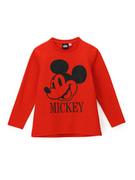 Bluzy dla chłopców - Original Marines Bluzka MICKEY MOUSE DCAV3521F Czerwony Regular Fit - miniaturka - grafika 1