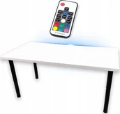 Biurka gamingowe - BIURKO GAMINGOWE 160x80 BIAE LED DUE - miniaturka - grafika 1