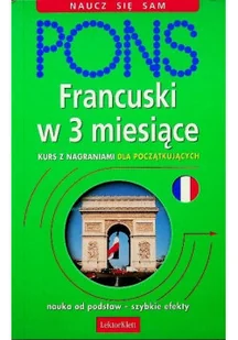Francuski w 3 miesiące dla początkujących - Książki do nauki języka francuskiego - miniaturka - grafika 1