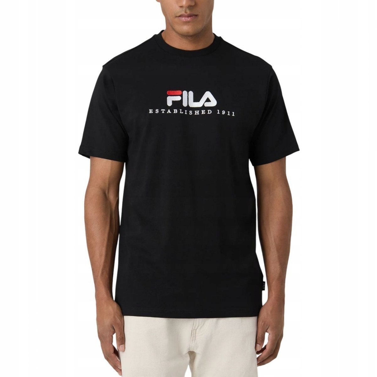 Fila t-shirt męski Valsera Regular Logo T-shirt FAU0225.80010 XXL