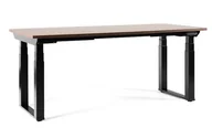 Biurka - Biurko Q-Form - Stelaż i blat - 150x80 cm - YZ-17 Walnut - miniaturka - grafika 1