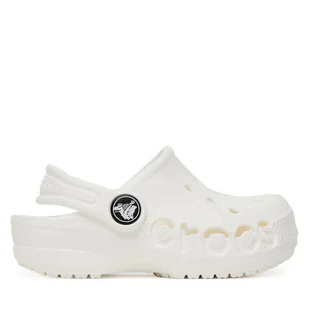 Klapki Crocs C-BAYA CLOG T 207012-100 Biały - Buty dla dziewczynek - miniaturka - grafika 1