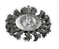 Materiały ścierne - Bosch Szczotka tarczowa 70 mm 0 35 mm 14 mm 4500 U min 70 mm Drut stalowy trzonka 6 mm 2608622125 1 szt - miniaturka - grafika 1
