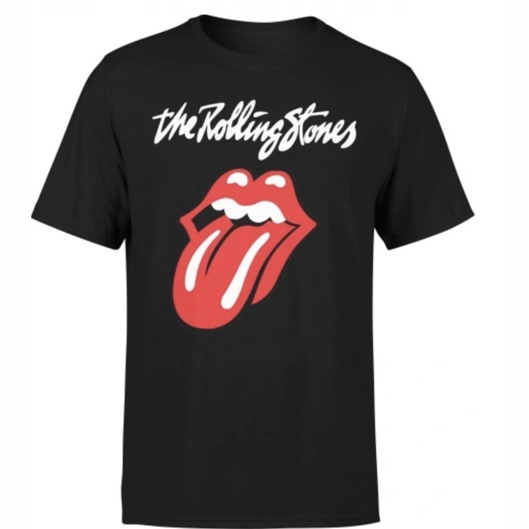 KOSZULKA Z NADRUKIEM MĘSKA ŚMIESZNA T-SHIRT THE ROLLING STONES Hard Rock