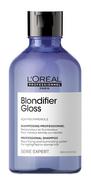 Szampony do włosów - Loreal Blondifier Gloss | Szampon nabłyszczający do włosów blond 300ml - miniaturka - grafika 1