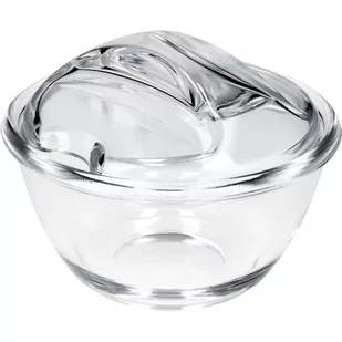 Szklana Cukiernica Z Pokrywką Pojemnik Na Cukier - Cukiernice - miniaturka - grafika 1