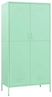 Elior Duża stalowa szafa gospodarcza miętowy R9-Z42 - Szafy biurowe - miniaturka - grafika 1