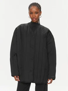 Calvin Klein Kurtka przejściowa Vertical K20K206766 Czarny Oversize - Kurtki damskie - miniaturka - grafika 1