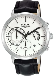 Zegarek Zegarek marki Pulsar model PT3A kolor Czarny. Akcesoria Męskie. Sezon: Cały rok - Zegarki męskie - miniaturka - grafika 1