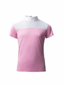 Koszulki jeździeckie - HORZE Koszulka konkursowa KAYA begonia pink - - miniaturka - grafika 1