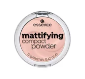 Pudry do twarzy - Essence Mattifying Compact Powder, puder matujący w kompakcie 10 Light Beige, 11 g - miniaturka - grafika 1