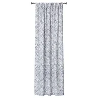 Zasłony - Zasłona z taśmą TABLA 140 x 260 cm kolor szary - miniaturka - grafika 1