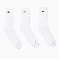 Skarpetki męskie - Skarpetki Lacoste  Core Performance Socks White  47-50 EUR - miniaturka - grafika 1
