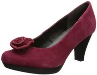 Czółenka - Andrea Conti 1006509 czółenka damskie, czerwony - Rot Bordo 024-36 EU - miniaturka - grafika 1