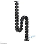 Maskownice do kabli - NEOMOUNTS Cable Spine Organizer for sit/stand desk frames screw mounted black - miniaturka - grafika 1