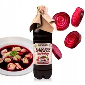 Soki i napoje niegazowane - BARSZCZ CZERWONY GOTOWA ZUPA Z KISZONYCH BURAKÓW 470ML KONCENTRAT W BUTELCE - miniaturka - grafika 1