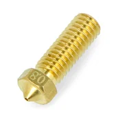 Filamenty i akcesoria do drukarek 3D - Dysza Volcano 0,8mm - filament 1,75mm - mosiądz - miniaturka - grafika 1