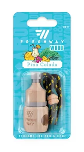 PINA COLADA | FRESHWAY  Normal Wood - Zapachy samochodowe - miniaturka - grafika 1