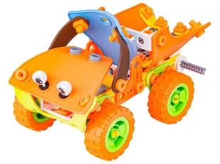 Klocki Elastyczne, Konstrukcyjne 136 El. Samochód, Auto, Quad, Helikopter, Samolot Do Rozkręcania I Skręcania 5w1 - Klocki - miniaturka - grafika 7