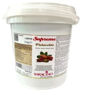 Pasta Supreme Pistacchio 3kg - Saracino - Koncentraty warzywne, przeciery - miniaturka - grafika 1
