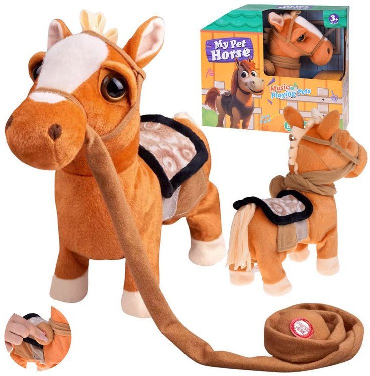 Interaktywny KONIK KOWBOJ chodzi rży TAŃCZY Country ihaaa! ZA5772 EDUKAMP