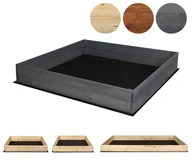 Pozostałe akcesoria do uprawy roślin - Skrzynia na warzywa XP06 /18x103x100 cm/ Szara / Wamar-Sosenka - miniaturka - grafika 1