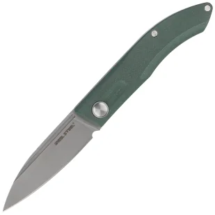 Nóż składany Real Steel Stella Green G10, Greywash VG-10 by Poltergeist Works (7054) - Noże - miniaturka - grafika 1