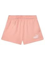 Spodenki damskie - Puma Szorty sportowe Ess 684905 Różowy Regular Fit - miniaturka - grafika 1