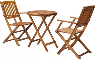 Elior Zestaw drewnianych mebli ogrodowych - Gemini - Meble ogrodowe - miniaturka - grafika 1