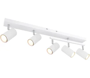 Globo 57911-5W - Oświetlenie punktowe ROBBY 5xGU10/35W/230V białe - Lampy sufitowe - miniaturka - grafika 1