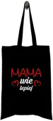 Gadżety dla niej i dla niego - Torba Bawełniana na Dzień Mamy Mama wie lepiej - miniaturka - grafika 1