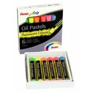 Przybory szkolne - Pentel Pastele olejne FLUO - miniaturka - grafika 1