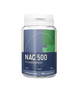 NAC 500 mg 100 kapsułek NANGA - Suplementy diety - miniaturka - grafika 1