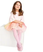 Rajstopy dziecięce - Dziewczęce rajstopy mikrofibra 40 DEN Noviti RM001-G-09 Jasny Róż - miniaturka - grafika 1