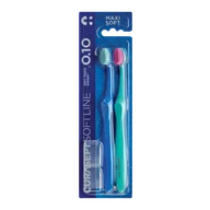 Szczoteczki do zębów - Curasept Maxi Soft 010 Duopack, szczoteczka do zębów, 2 sztuki - miniaturka - grafika 1