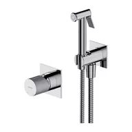 Baterie umywalkowe - Omnires CONTOUR System bidetowy podtynkowy CHROM SYSCTBI1CR - miniaturka - grafika 1