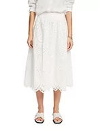 Spódnice - ESPRIT Collection Spódnica midi z koronką, LENZING™ ECOVERO™, biały, 36 - miniaturka - grafika 1
