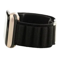 Akcesoria do smartwatchy - Pasek LUNA do Apple Watch 3/4/5/6/7/8/SE (42/44/45 mm) A00090 Czarny - miniaturka - grafika 1