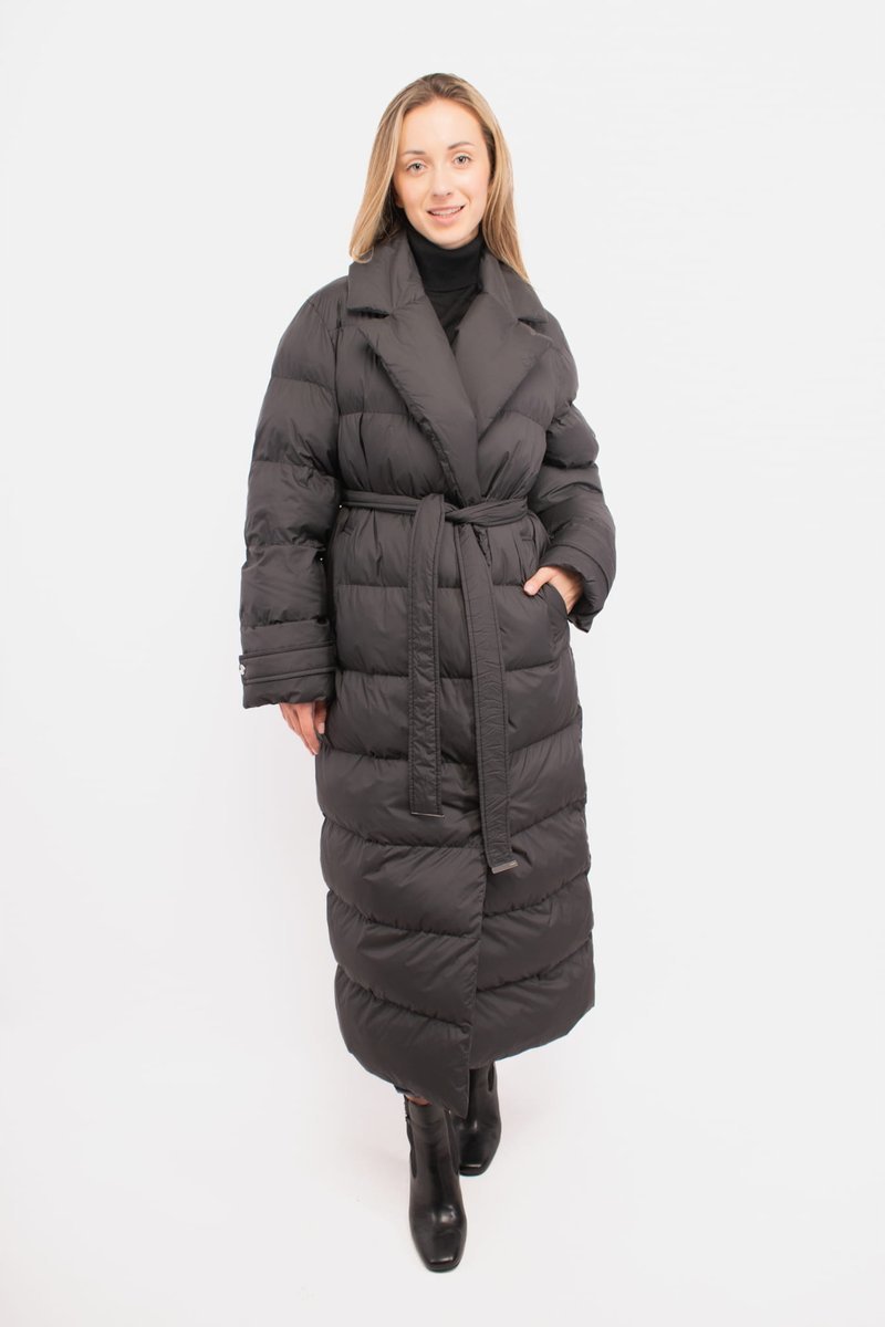 Płaszcz damski PINKO 103829 A0L5 czarny - Jackets: 42