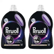 Środki do prania - Perwoll Płyn do prania tkanin ciemnych Black (120 prań) Zestaw 2 x 3 l - miniaturka - grafika 1