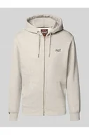 Bluzy męskie - Bluza rozpinana z kapturem - Superdry - miniaturka - grafika 1