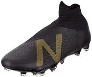 Piłka nożna - New Balance Unisex TEKELA V4 PRO FG buty piłkarskie, czarne, 12 UK - miniaturka - grafika 1