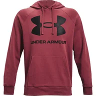 Bluzy męskie - Bluza fitness męska Under Armour Rival Fleece Big Logo HD - miniaturka - grafika 1