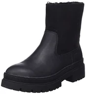 Botki damskie - Tom Tailor Damskie sztyblety 4294906, czarne, 39 UE - miniaturka - grafika 1