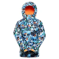 Kurtki narciarskie - Kurtka dziecięca narciarska 10.000 Alpine Pro Kiwero k.niebieski r.140-146 - miniaturka - grafika 1