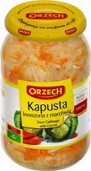 Pasztet i przetwory mięsne - Orzech Kapusta kwaszona z marchewką 800g - miniaturka - grafika 1